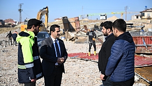 Malatya'da rezerv alanlarında binalar yükseliyor 