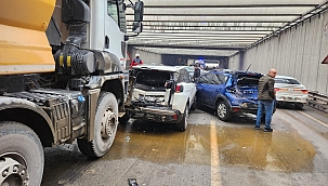 Malatya'da zincirleme kaza: 6 yaralı 