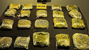 12 kilo uyuşturucu ele geçirildi 