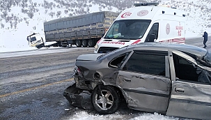 Malatya-Adıyaman yolunda kaza