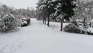Malatya'nın yüksek kesimlerde kar kalınlığı yarım metreye ulaştı 