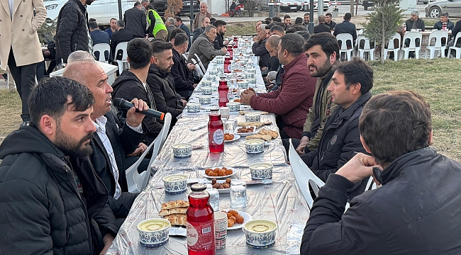 Akçadağ'da gönüller de sofralar da bir 