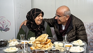 Başkan Er gönüllere dokunuyor 