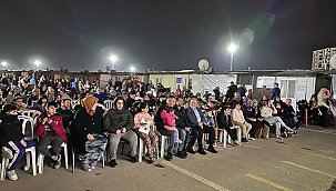 Ramazan coşkusu konteyner kentlerde 