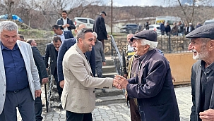 Akçadağ'da bayramlaşma töreni 