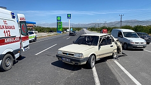 Akçadağ'da kaza: 4 yaralı 