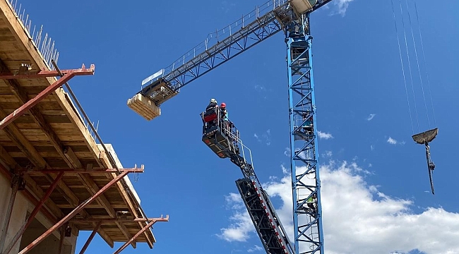 Fenalaşan operatör hastaneye kaldırıldı