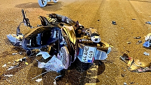 Traktör römorkuna çarptı: 1 yaralı