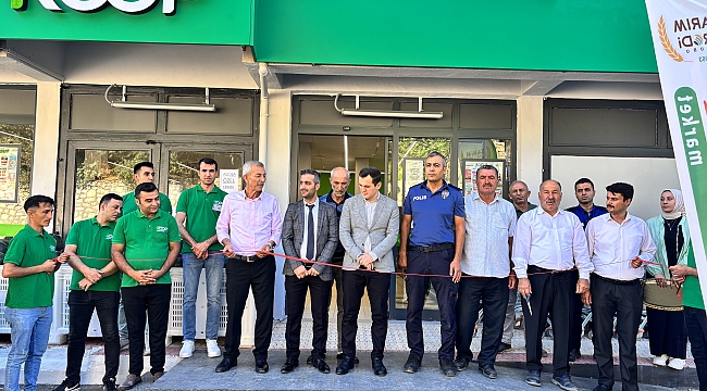 Tarım Kredi Kooperatif Market'in Arapgir Şubesi hizmete açıldı