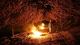 Malatya'da zirai dona karşı saha çalışması 