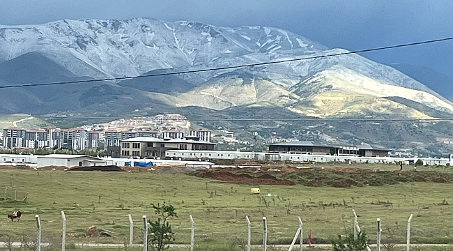 Malatya'da Beydağı'na mayıs karı 