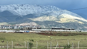 Malatya'da Beydağı'na mayıs karı