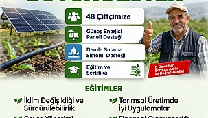 Malatya'da çiftçilere iklim dirençli tarım desteği 