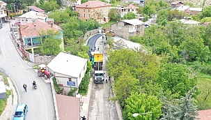 Pütürge merkez yolu asfaltlandı