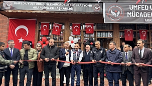 UMFED Arapgir İlçe Başkanlığı hizmet binası açıldı