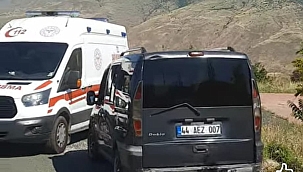 Doğanyol'da yaralanan engelli vatandaş hava ambulansıyla Malatya'ya sevk edildi 
