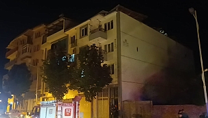 Malatya'da apartman çatısında göçük 