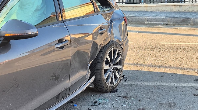 Akçadağ'da otomobil ile motosiklet çarpıştı: 2 yaralı 