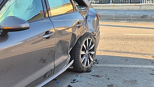 Akçadağ'da otomobil ile motosiklet çarpıştı: 2 yaralı 