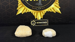 Malatya'da otogarda 1 kilo 769 gram metamfetamin ele geçirildi 
