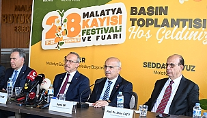Malatya Kayısı Festivali ve Fuarı'nın 28'incisi Düzenlenecek 