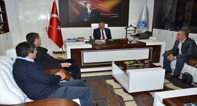 44 Malatyaspor Yönetimi Gürkan'ı Ziyaret etti