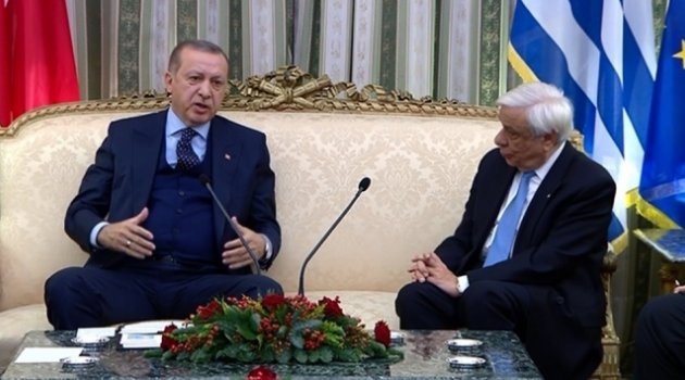 65 yıl sonra bir ilk! Cumhurbaşkanı Erdoğan Atina'da
