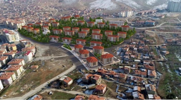 886 konut ve 38 dükkan yapılacak!