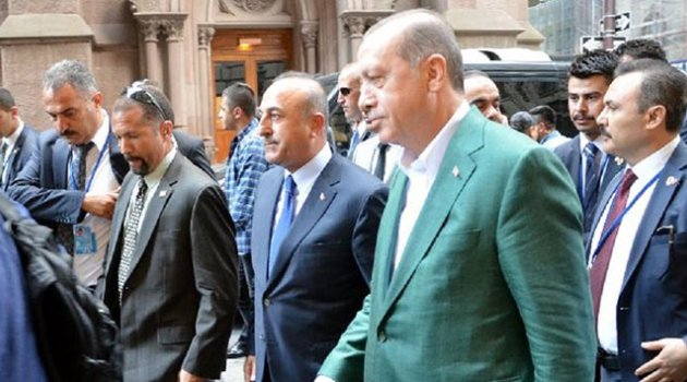 ABD'de Cumhurbaşkanı Erdoğan'a sevgi seli