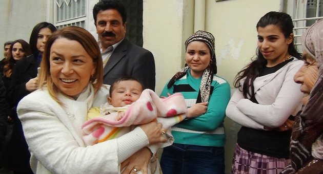 AFAD'dan Kobanili Ailelere Yardım