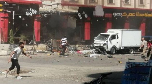 Afrin'de patlama: 1 ölü 3 yaralı