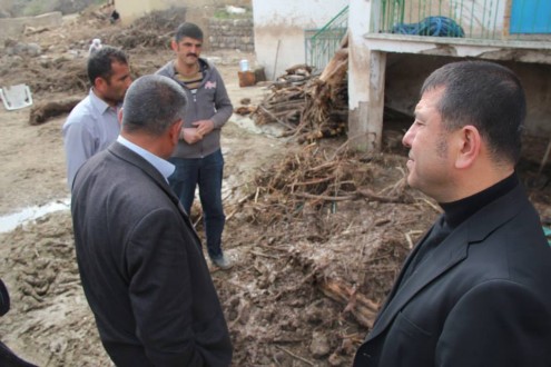 Ağbaba, Sel Bölgesinde İnceleme Yaptı