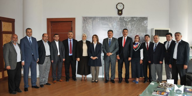 AK Parti Heyetinden Başkan Çakır'a Hayırlı Olsun Ziyareti