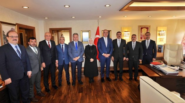 AK Parti heyetinden ziyaretler