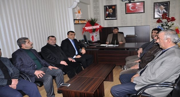 Ak Parti Merkez ilçe Başkanlarına Ziyaretler