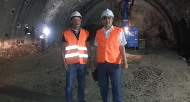 AKÇADAĞ KARAHAN TÜNELİ TAMAMLANIYOR