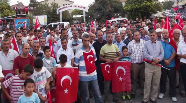  Akçadağ Terörü Lanetlemek İçin Yürüdü