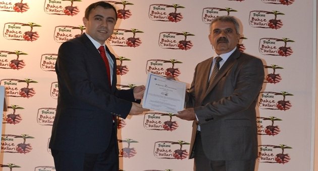Akçadağ'da 721 üreticiye sertifika verildi