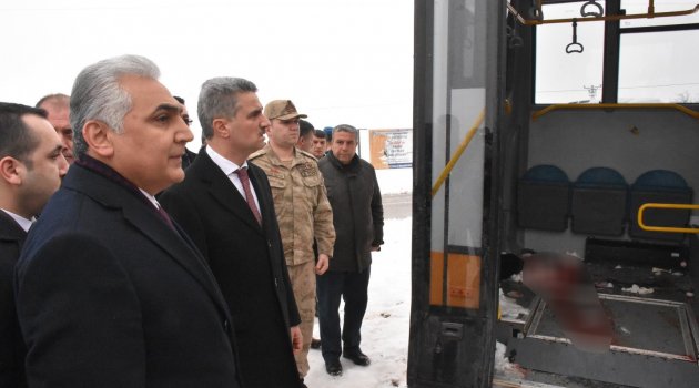 Akçadağ'da kaza : 1 ölü 17 yaralı