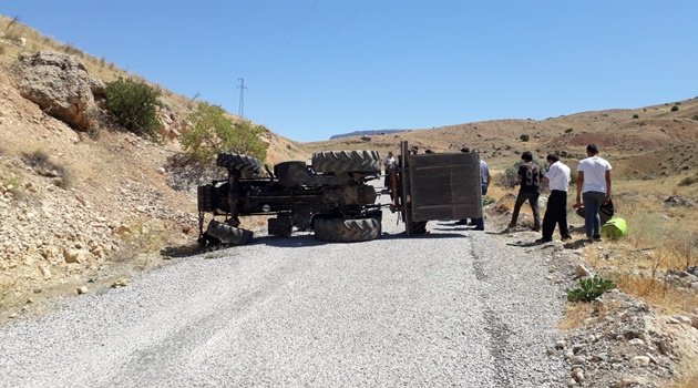 Akçadağ'da traktör kazası: 1 ölü
