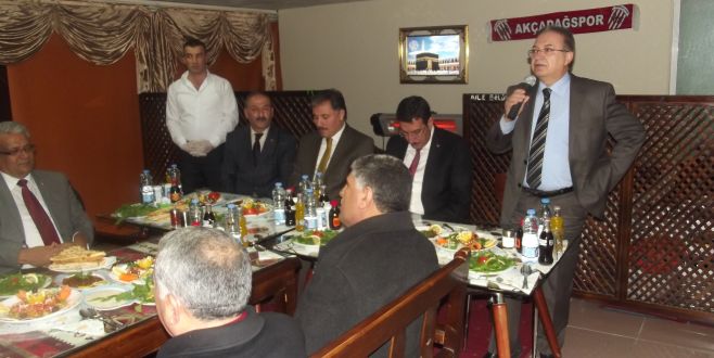  Akçadağlı AK Adaylar Birlik Beraberlik Yemeğinde Buluştu