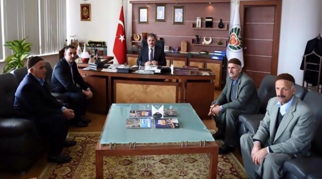 Akçadağlı Muhtarlardan Çakır'a Teşekkür