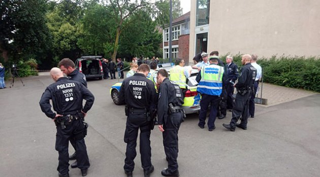 Almanya'da okulda bomba paniği