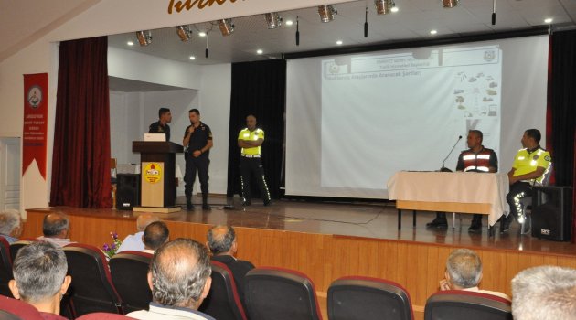 Arguvan'da sürücülere eğitim