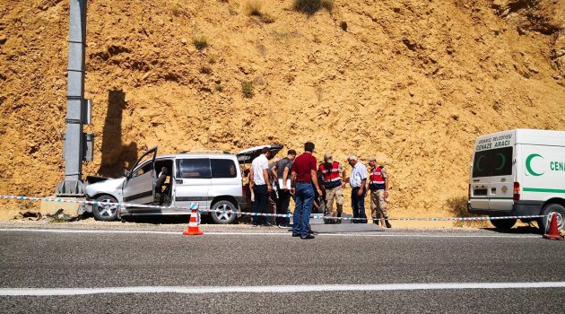 Artvin'de trafik kazası: 1 ölü 3 yaralı