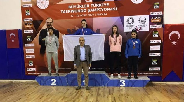 Ayşegül Kaya Türkiye üçüncüsü oldu