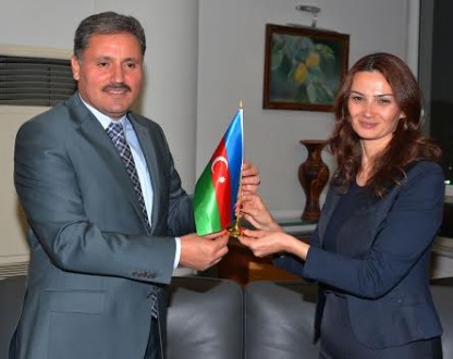 AZERBAYCAN HEYETİNDEN BAŞKAN ÇAKIR'A ZİYARET
