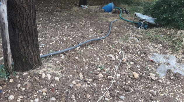 Bahçeye yıldırım düştü: 1 ölü