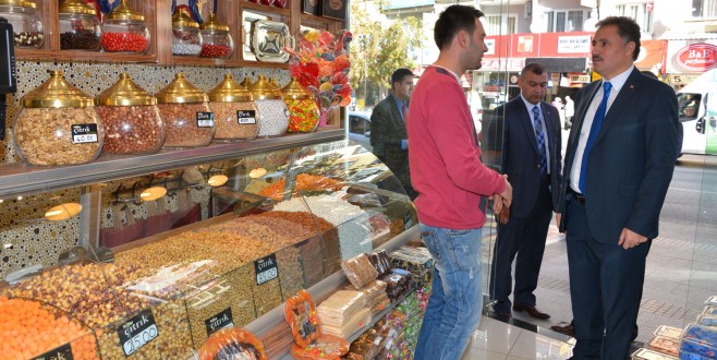 BAŞKAN ÇAKIR ESNAF ZİYARETLERİNİ SÜRDÜRÜYOR