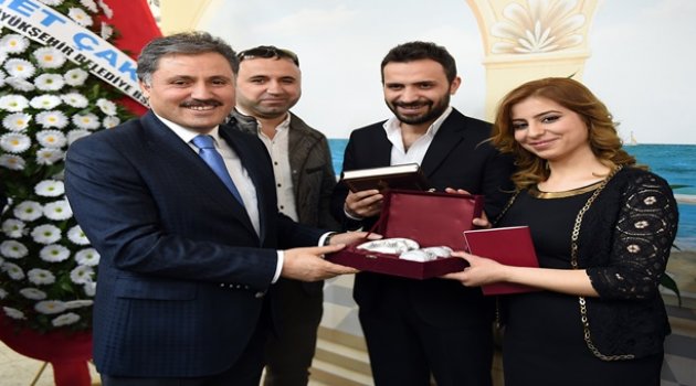 Başkan Çakır Genç Çiftin Nikahını Kıydı